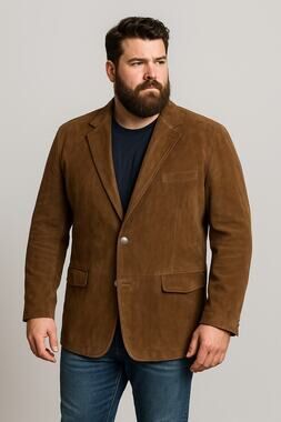 Cabela’s Men’s Leather Vintage Suede Work Jacket Tan Size 50 Big Tall